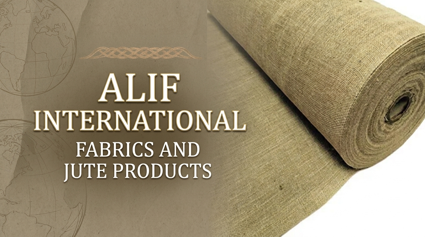Alif International jute and natural fibre branding
